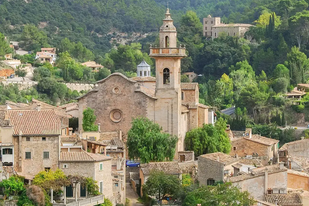 Valldemossa village in Mallorca, Spain