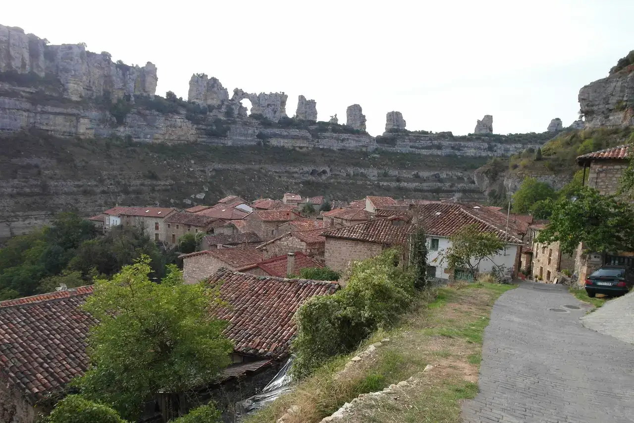 Orbaneja del Castillo, Burgos.