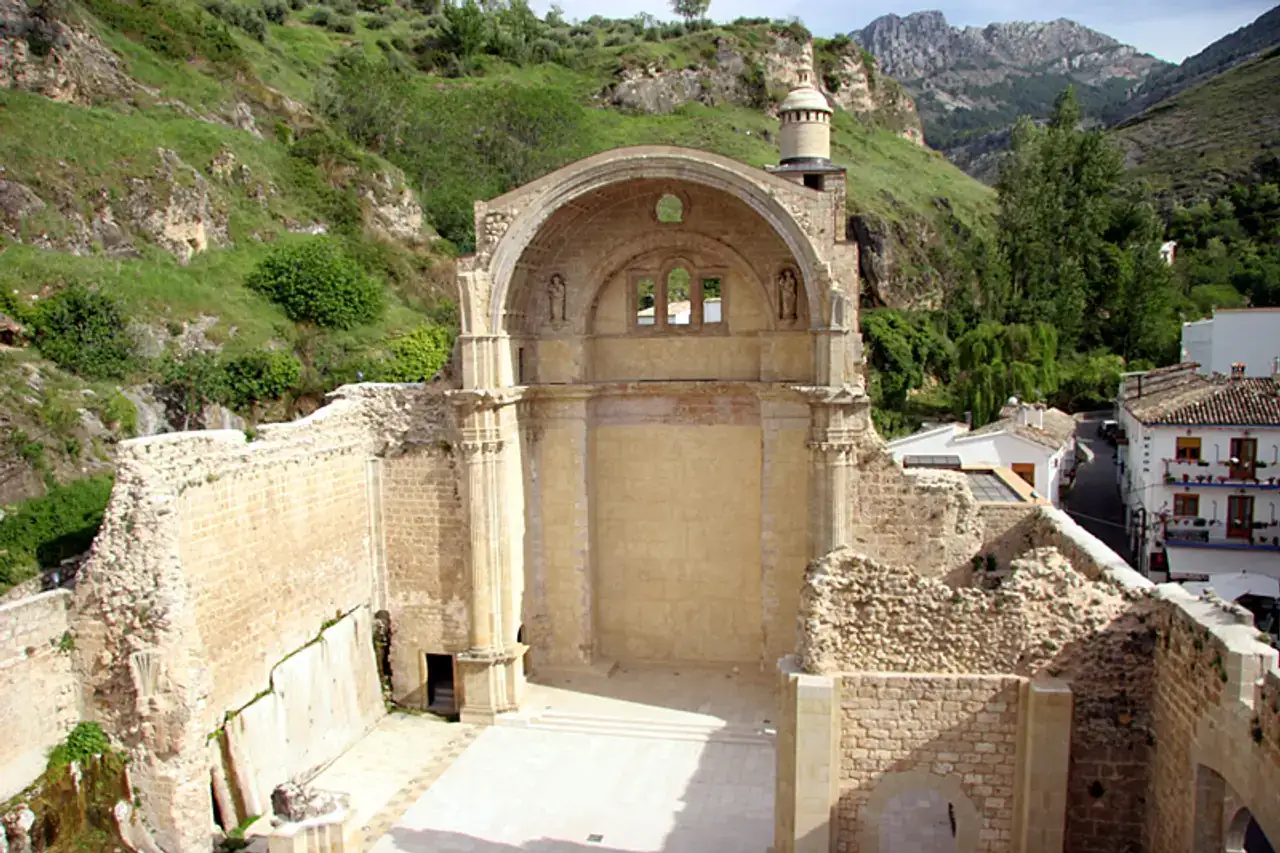 Iglesia de Santa Maria en Cazorla, Jaen.
