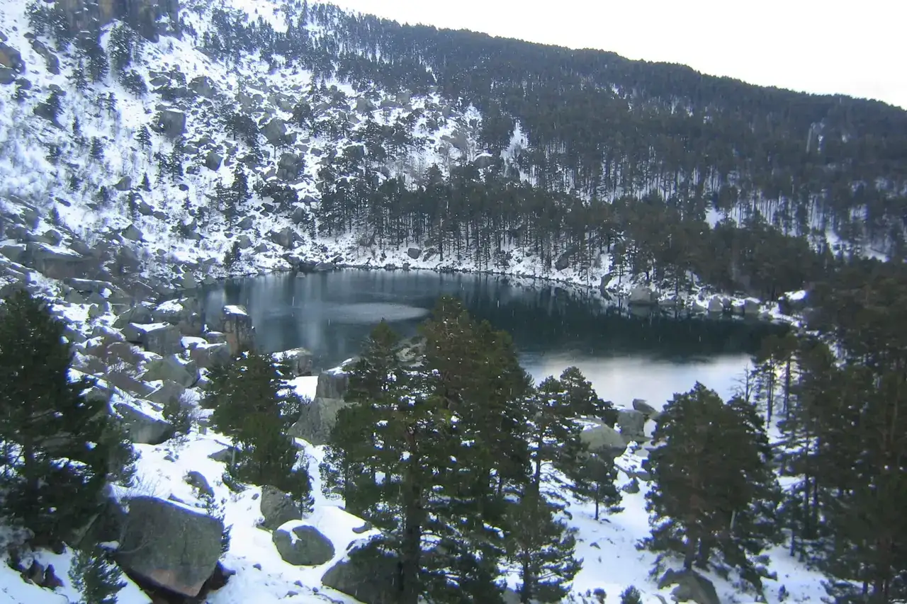 Laguna Negra de Urbión en Vinuesa, Soria (Castilla León) (España).